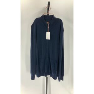 Quince Navy Men's Sweater-Cashmere